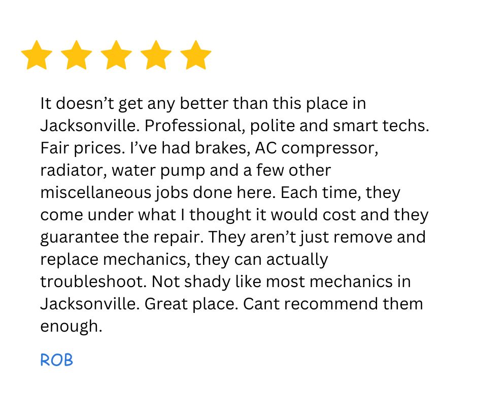 Came here for a brake inspection, a new set of tires and an oil change. The entire thing was inexpensive and quick. When I returned for some engine power issues, they diagnosed and solved my issue (1)