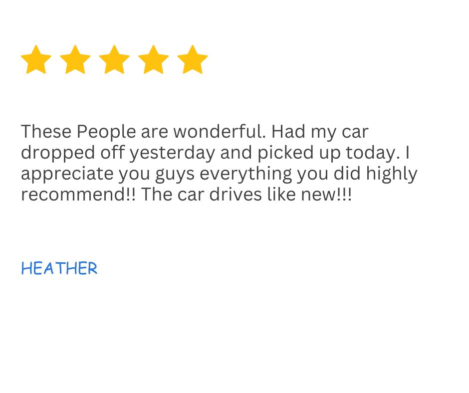 Came here for a brake inspection, a new set of tires and an oil change. The entire thing was inexpensive and quick. When I returned for some engine power issues, they diagnosed and solved my issue (7)